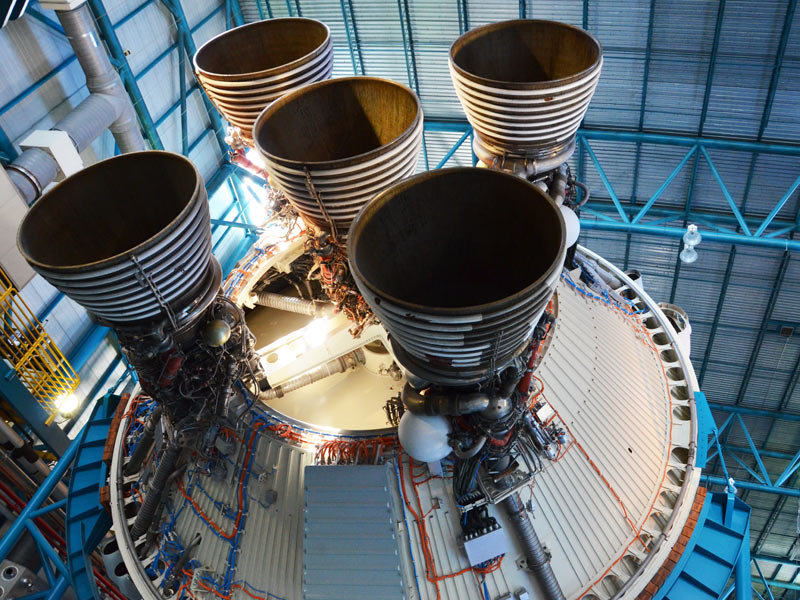 Kennedy Space Center V Rakete