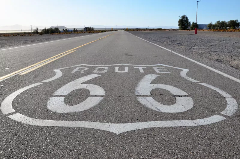 Route 66 Bemalung