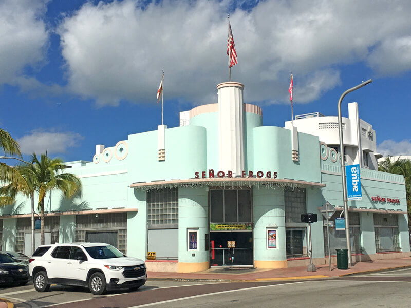Art Deco District in Miami Beach