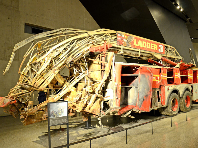 9-11 Museum Feuerwehrauto