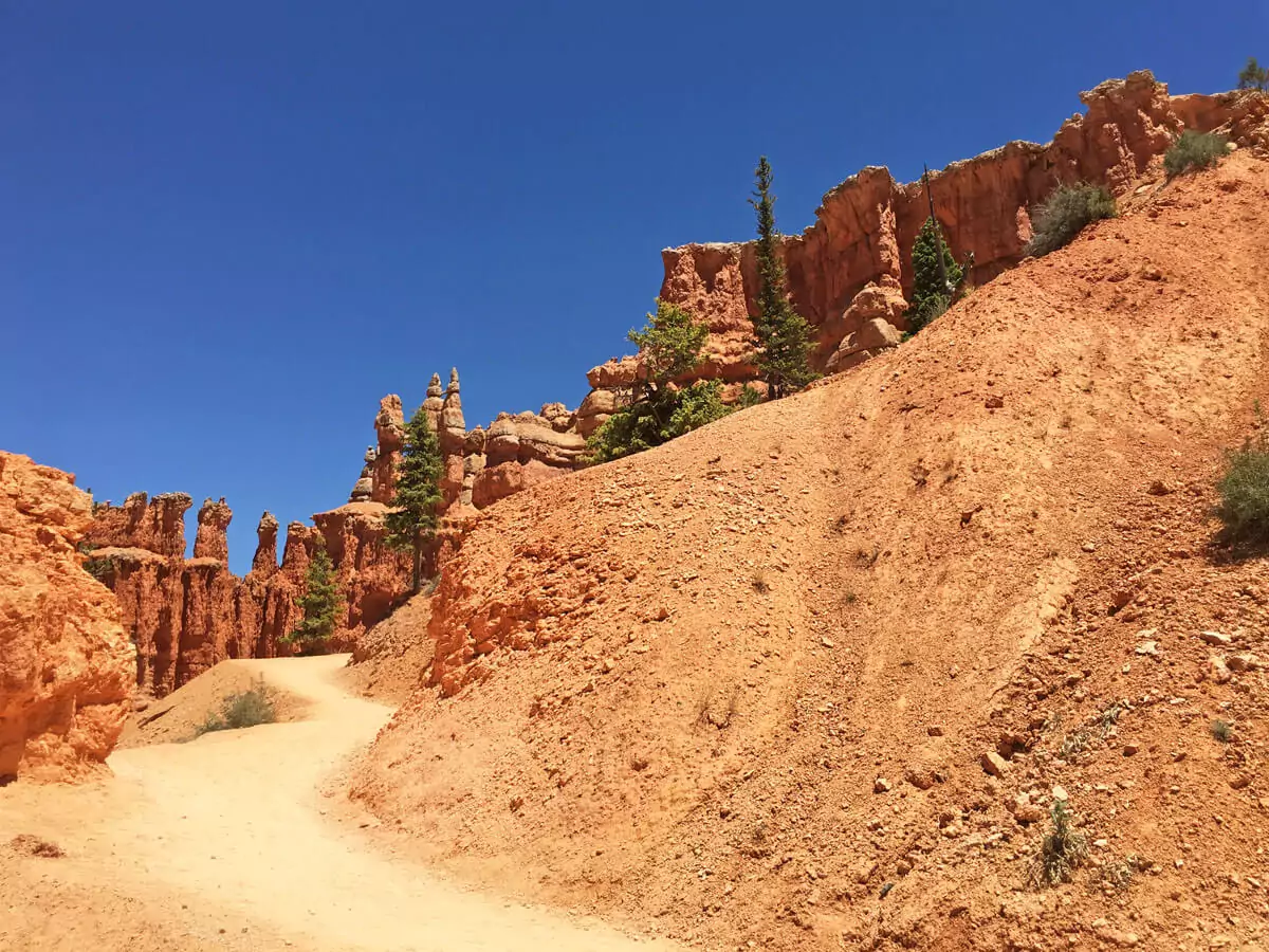Wanderweg im Brace Canyon