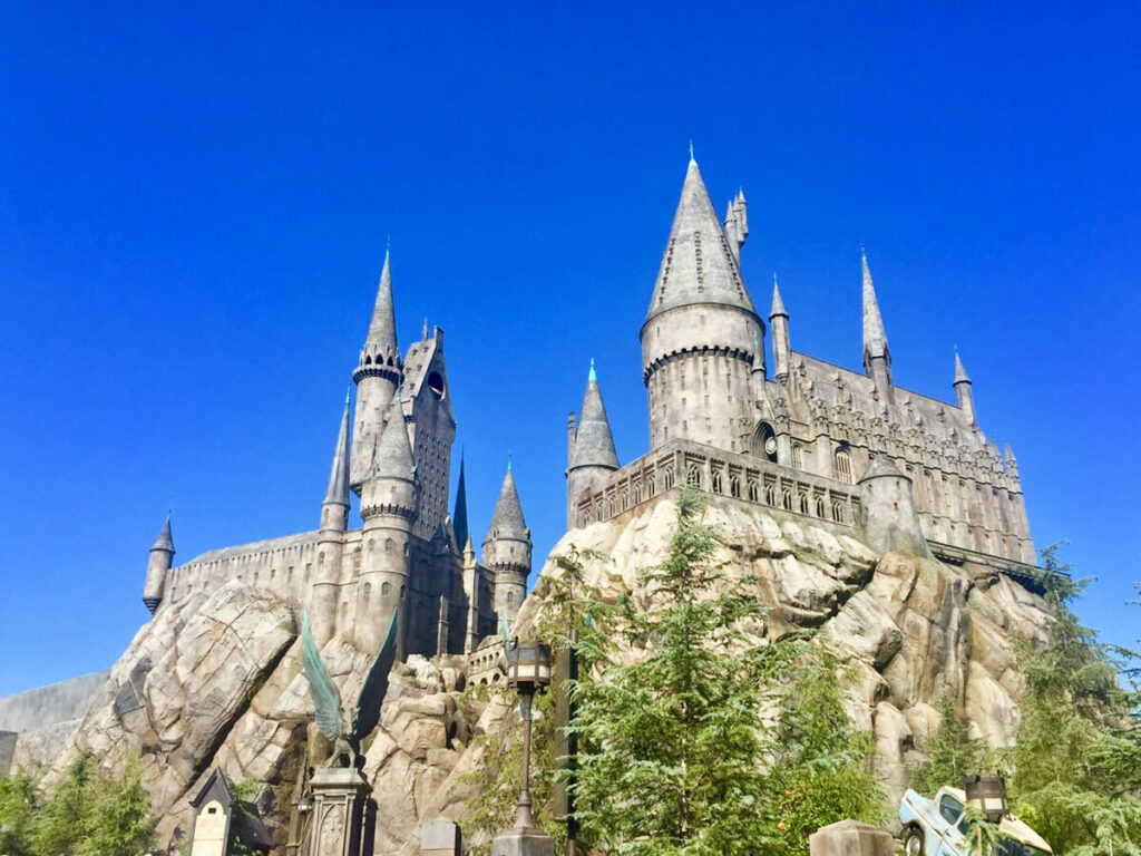 Harry Potter Schloss in den Universal Studios Hollywood