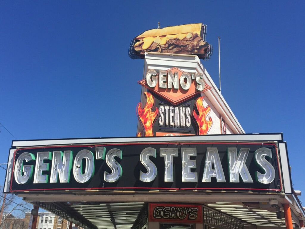 GENO'S STEAKS Bude in Philadelphia