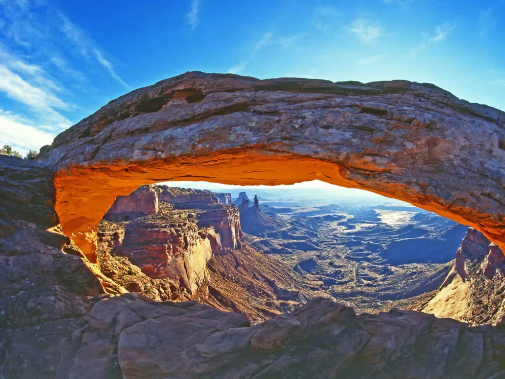 The Wave - 260 Mesa Arch im Canyonlands Utah