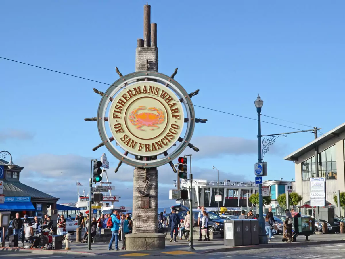 Fishermans Wharf Eingang
