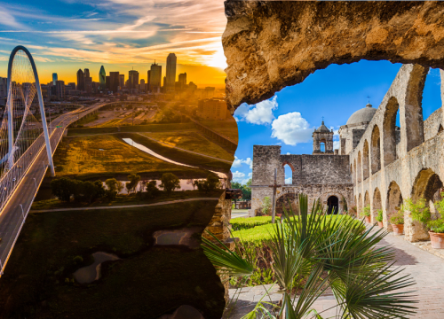 Texas im Weitwinkel: Von der Skyline bis ins Hill Country