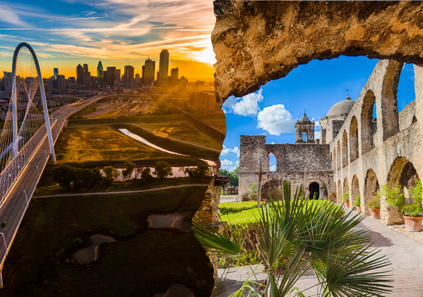 Texas im Weitwinkel: Von der Skyline bis ins Hill Country