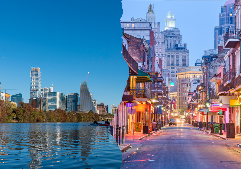 Wo der Highway nach Jazz klingt: Texas und Louisiana