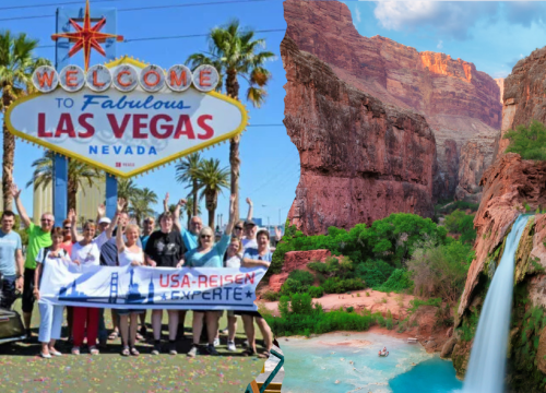11 Tage Westen der USA als Gruppenreise: Grand Canyon, Vegas, Yosemite