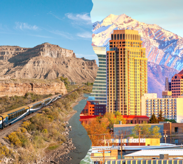 Canyon Spirit Zugreise USA Westen: von Geysiren bis zu den Red Rocks