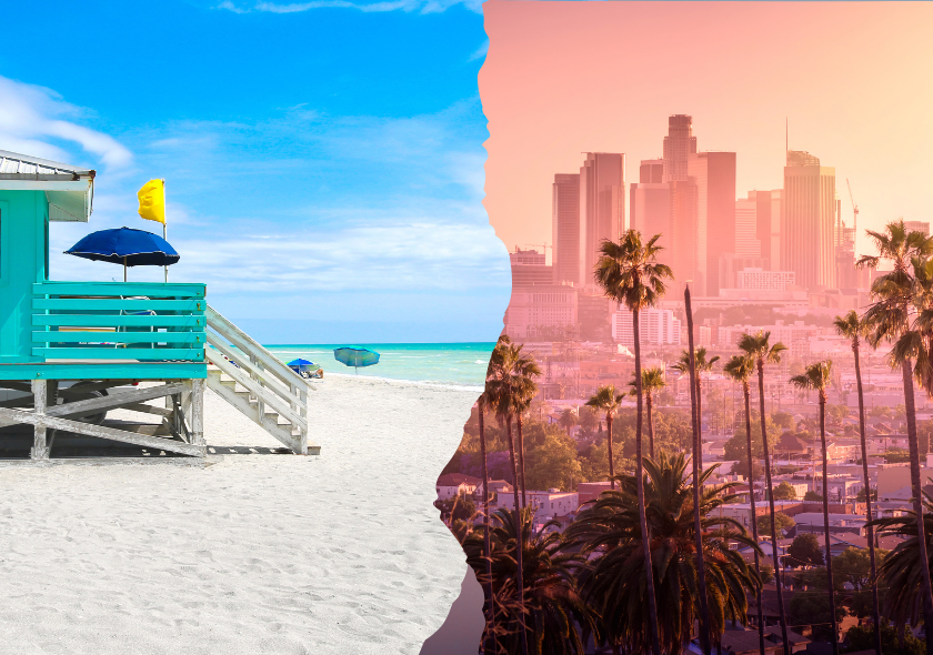 Kalifornien vom Santa Monica Pier bis nach San Diego