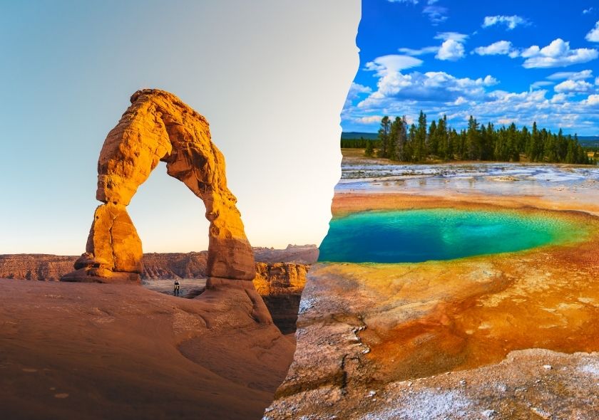 17 Tage Utah und Wyoming: Dinosaurier, Canyons, Geysire
