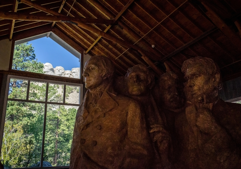 Mount Rushmore Prototyp.