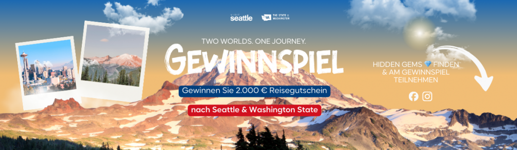Two Worlds. One Journey. Washington & Seattle Rundreise Two Worlds. One Journey. Washington & Seattle Rundreise