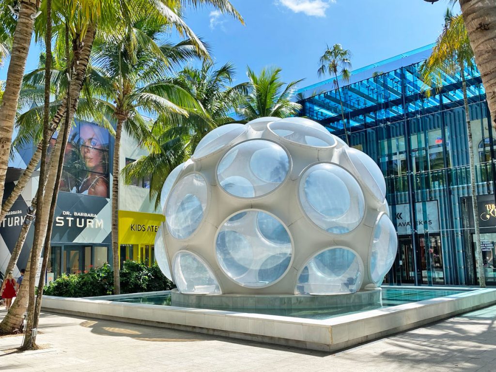 Zentraler Punkt im Miami Design District