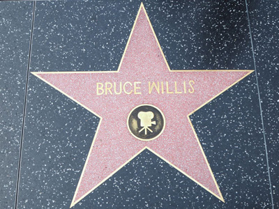 Bruce Willis Walk of Fame