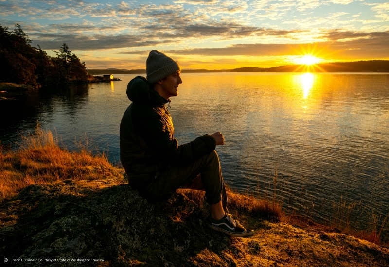 washington-rundreise-galerie-Friday Harbor, San Juan Island, San Juan County, Northwest Two Worlds. One Journey. Washington & Seattle Rundreise