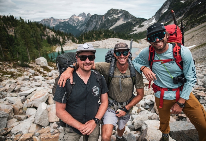 washington-rundreise-galerie-Heather Pass, North Cascades, Chelan County, North Central (2) Two Worlds. One Journey. Washington & Seattle Rundreise