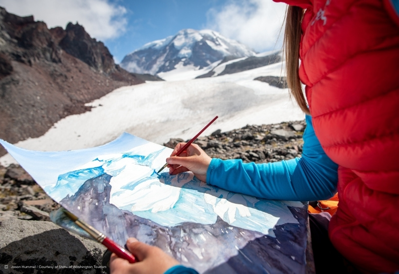 washington-rundreise-galerie-Heather Pass, North Cascades, Chelan County, North Central Two Worlds. One Journey. Washington & Seattle Rundreise